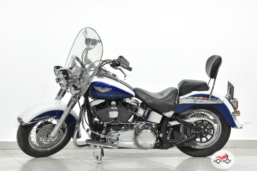 Мотоцикл HARLEY-DAVIDSON Softail Deluxe 2007, Белый фото 4