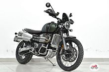 Мотоцикл TRIUMPH Scrambler 2023, Зеленый