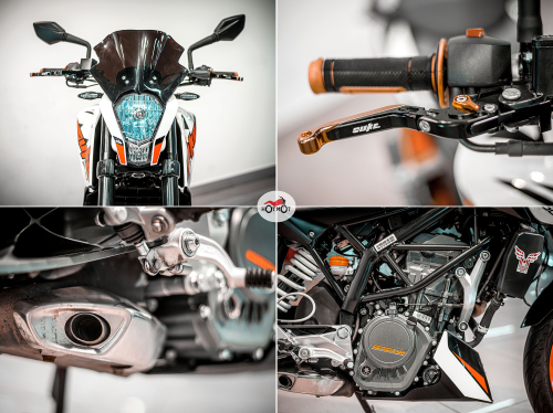 Мотоцикл KTM 200 DUKE 2017, БЕЛЫЙ фото 10