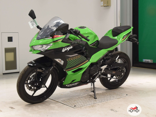 Мотоцикл KAWASAKI ER-4f (Ninja 400R) 2020, Зеленый фото 3