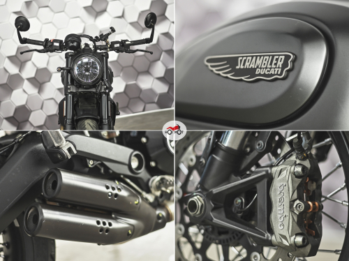 Мотоцикл DUCATI Scrambler 800 2021, серый фото 10