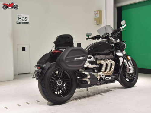 Мотоцикл Triumph Rocket 3 2021, ЧЕРНЫЙ фото 5