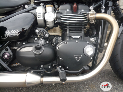 Мотоцикл TRIUMPH Bonneville Bobber 2021, Черный фото 7