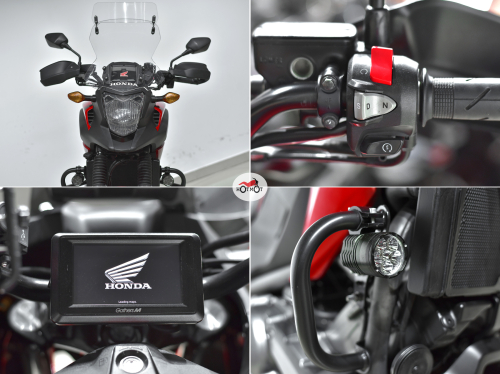 Мотоцикл HONDA NC 700X 2013, Красный фото 10