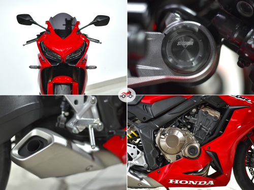 Мотоцикл HONDA CBR650R 2019, Красный фото 10