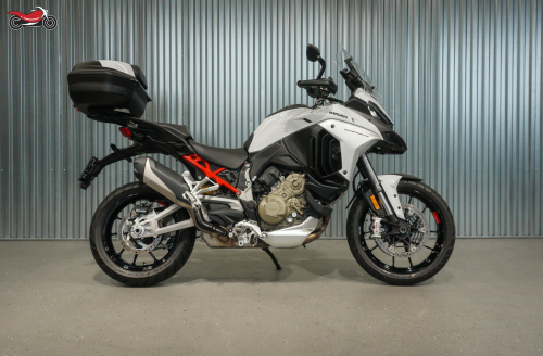Мотоцикл Ducati Multistrada V4 2022, БЕЛЫЙ