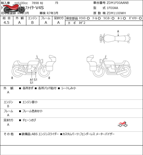 Мотоцикл Ducati Streetfighter V4 2022, КРАСНЫЙ фото 6