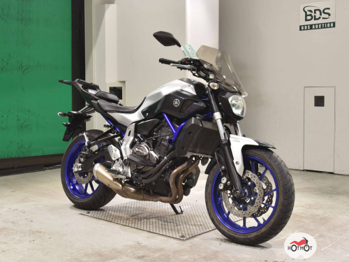 Мотоцикл YAMAHA MT-07 (FZ-07) 2015, СЕРЫЙ фото 3