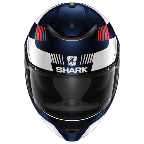 Шлем Shark SPARTAN 1.2 STRAD MAT Blue/White/Red фото 4