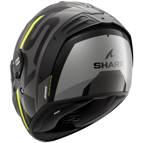 Шлем Shark SPARTAN RS CARBON SHAWN Black/Yellow/Antracite фото 2