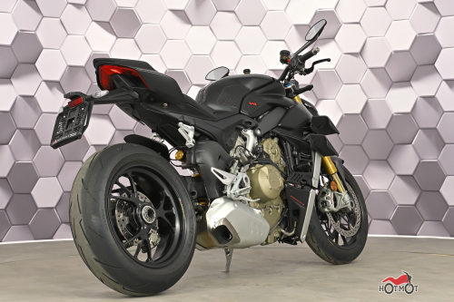 Мотоцикл DUCATI Streetfighter V4 2021, черный фото 7