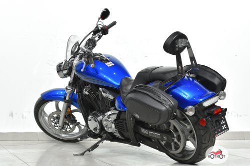 Мотоцикл YAMAHA XVS1300  2012, Синий фото 8