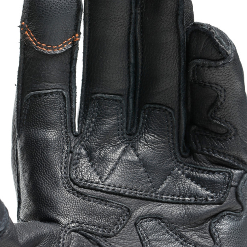 Перчатки кожаные Dainese IMPETO Black/Flame-Orange фото 9