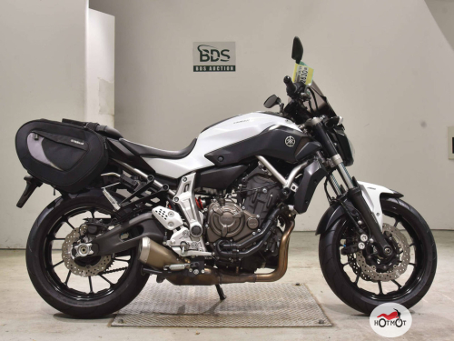 Мотоцикл YAMAHA MT-07 (FZ-07) 2016, Белый фото 2