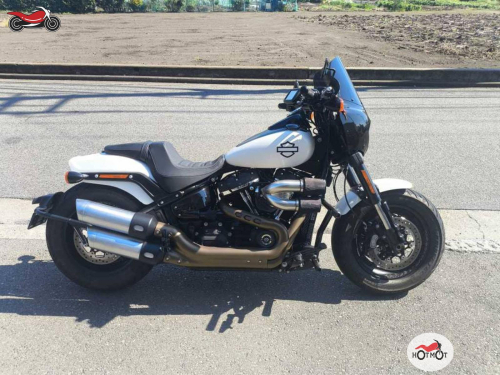 Мотоцикл Harley-Davidson Fat Bob 2018, БЕЛЫЙ