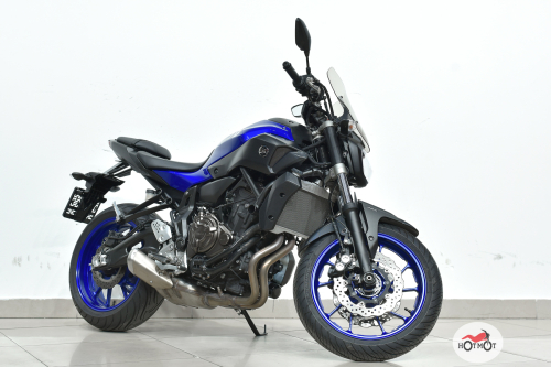 Мотоцикл YAMAHA MT-07 (FZ-07) 2017, Синий