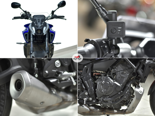 Мотоцикл YAMAHA MT-07-2 2021, СИНИЙ фото 10