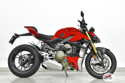 Мотоцикл DUCATI Streetfighter V4 2021, Красный фото 3