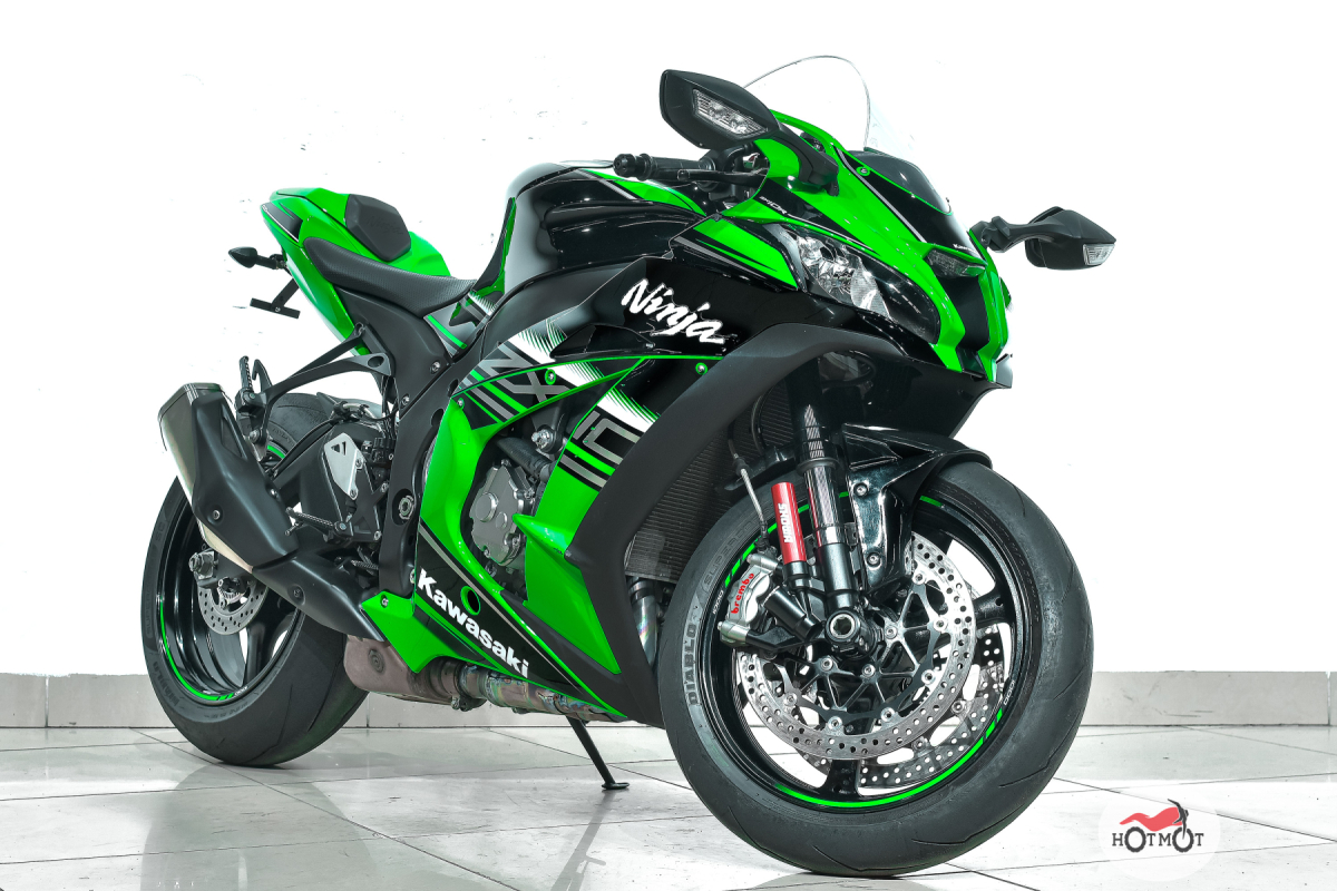 Купить Мотоцикл KAWASAKI ZX-10 Ninja 2020, Зеленый по лучшей цене с  доставкой - интернет магазин ХОТМОТ