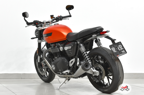 Мотоцикл TRIUMPH Speed Twin 2022, Оранжевый фото 8