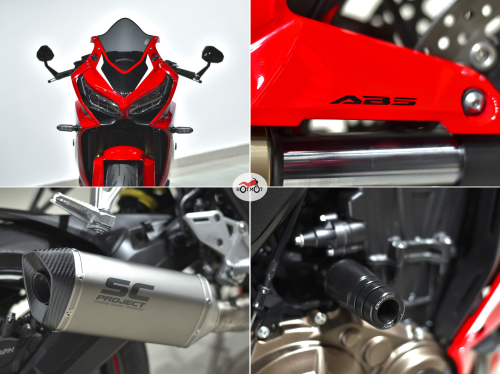 Мотоцикл HONDA CBR650R 2022, Красный фото 10