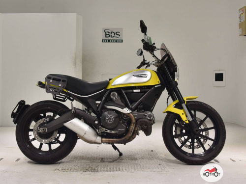 Мотоцикл DUCATI Scrambler 2015, желтый фото 2