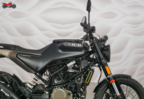 Мотоцикл Husqvarna Svartpilen 401 2022, ЧЕРНЫЙ фото 11