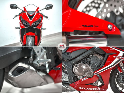 Мотоцикл HONDA CBR 650R 2020, Красный фото 10