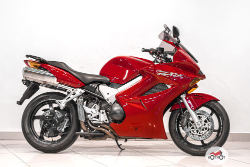 Мотоцикл HONDA VFR 800 2002, Красный фото 3