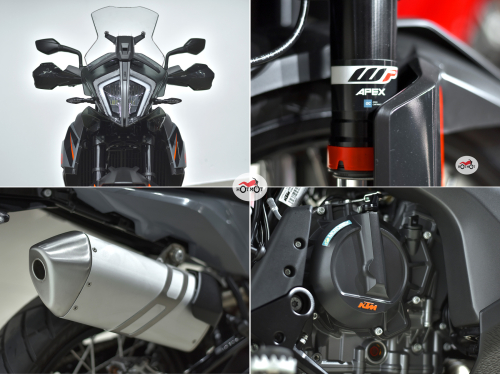 Мотоцикл KTM 890 Adventure 2021, СЕРЫЙ фото 10