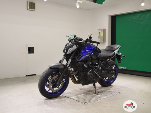 Мотоцикл YAMAHA MT-07 (FZ-07) 2022, Синий фото 4