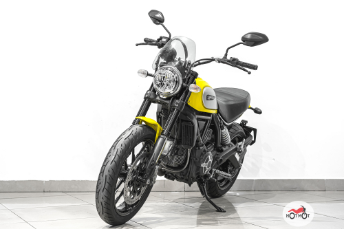 Мотоцикл DUCATI Scrambler 2015, Жёлтый фото 3