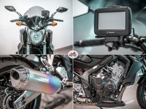 Мотоцикл HONDA CB 650F 2014, Черный фото 10