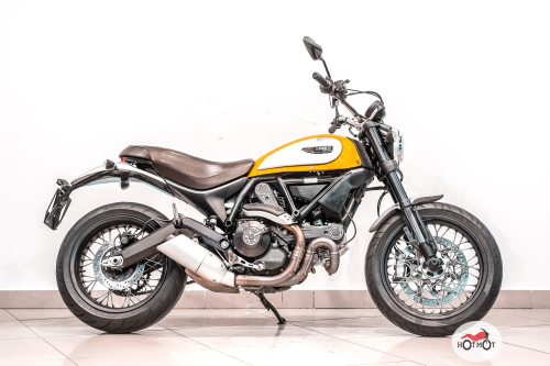 Мотоцикл DUCATI Scrambler 2015, Желтый фото 3