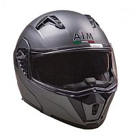 Шлем интеграл AiM JK320 Grey Metal