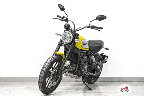 Мотоцикл DUCATI Scrambler 2015, желтый фото 2