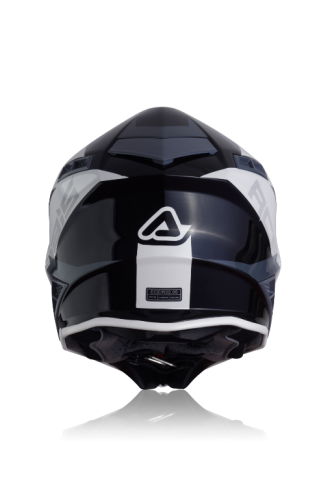 Шлем Acerbis X-TRACK White/Black Glossy фото 4