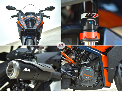 Мотоцикл KTM RC 390 2022, Оранжевый фото 10