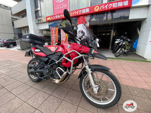 Мотоцикл BMW F 650 GS 2009, Красный фото 9