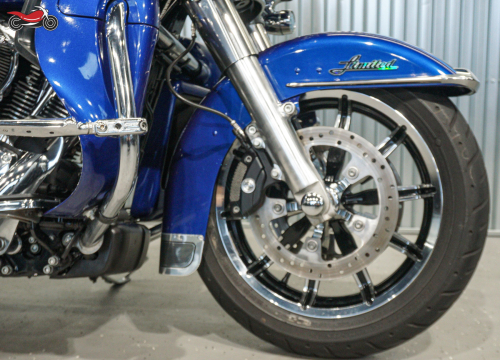 Мотоцикл Harley-Davidson Ultra Limited 2015, БЕЛЫЙ, СИНИЙ фото 8