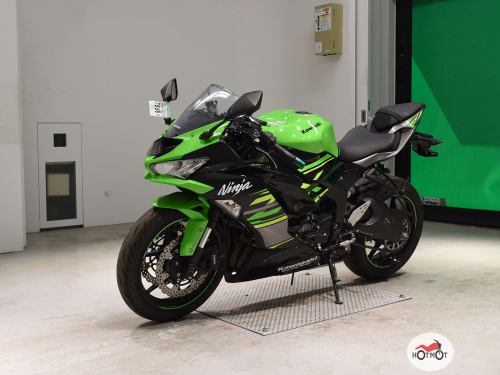 Мотоцикл KAWASAKI ZX-6 Ninja 2019, Зеленый фото 3