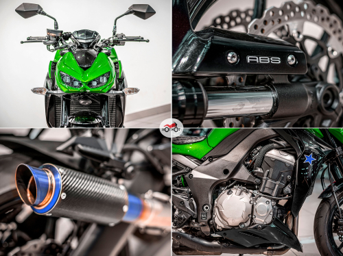 Мотоцикл KAWASAKI Z 1000 2015, Зеленый фото 10