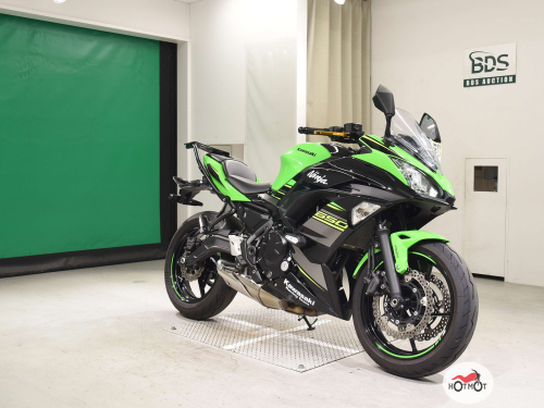 Мотоцикл KAWASAKI ER-6f (Ninja 650R) 2019, Зеленый фото 5