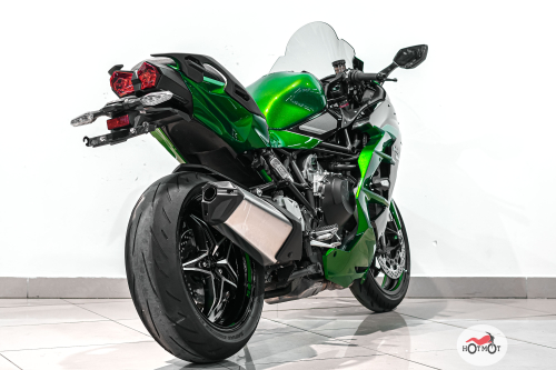 Мотоцикл KAWASAKI Ninja H2 SX 2019, Зеленый фото 7