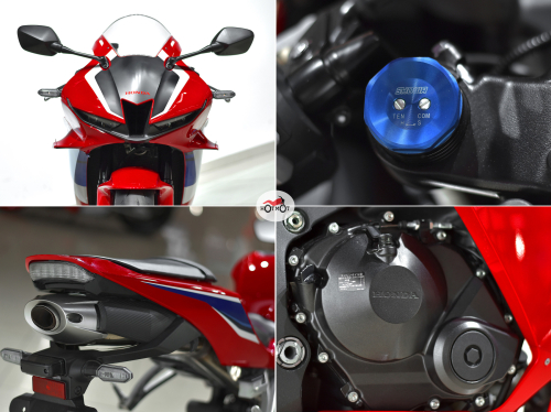 Мотоцикл HONDA CBR 600RR 2020, Красный фото 10
