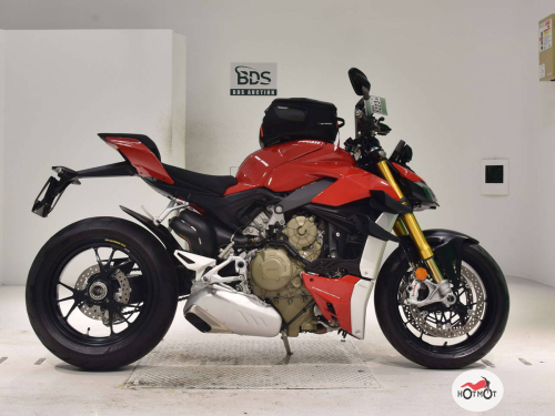 Мотоцикл DUCATI Streetfighter V4 2020, Красный фото 2