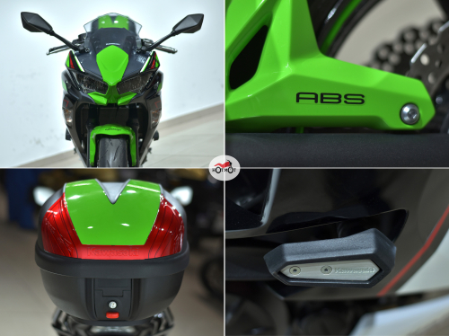 Мотоцикл KAWASAKI ER-6f (Ninja 650R) 2022, Зеленый фото 10