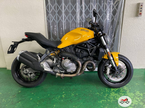 Мотоцикл DUCATI Monster 821 2018, желтый фото 2