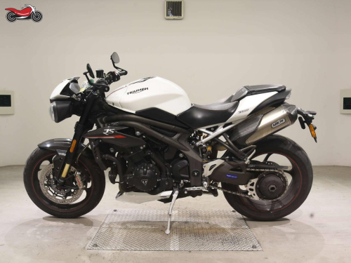 Мотоцикл Triumph Speed Triple 2019, БЕЛЫЙ фото 2