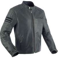 Куртка кожаная Segura TRACK Grey/Black